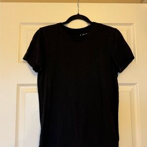 LOFT Black Short Sleeve Tee